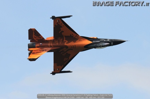 2009-06-27 Zeltweg Airpower 0558 General Dynamics F-16 Fighting Falcon - Dutch Air Force